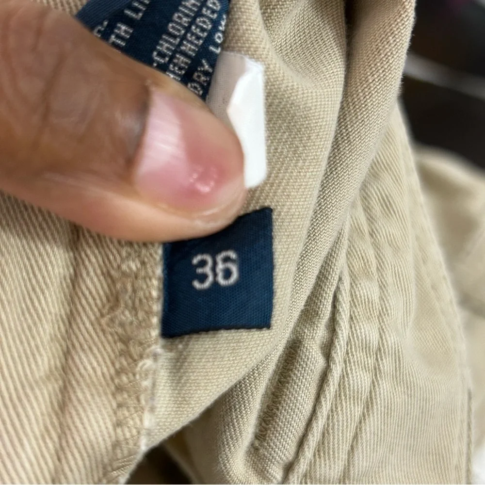 POLO Ralph Lauren Men's Khaki Cargo Shorts Tan Size 36